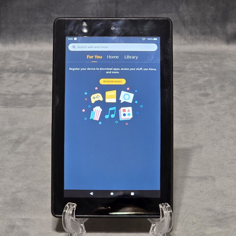 Amazon Fire 7 (9th Generation) 16GB Wi-Fi 7" Tablet M8S26G- See Description